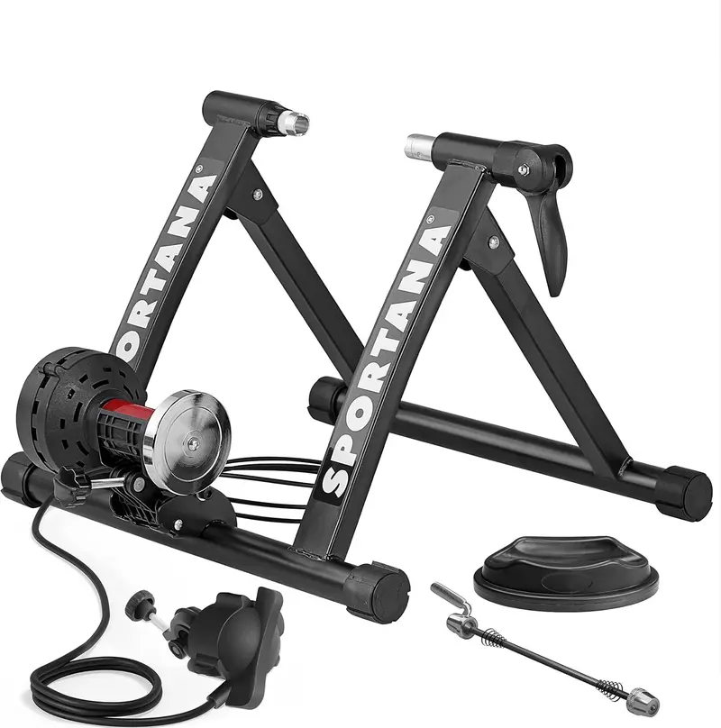 Indoor Bicycle Trainer For 26–28 Inch Wheels (66–71 Cm) With Six-Level Magnetic Resistance 1