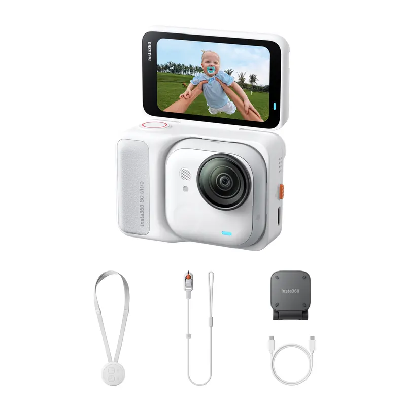Insta360 Go Ultra Standard Bundle In Arctic White 1