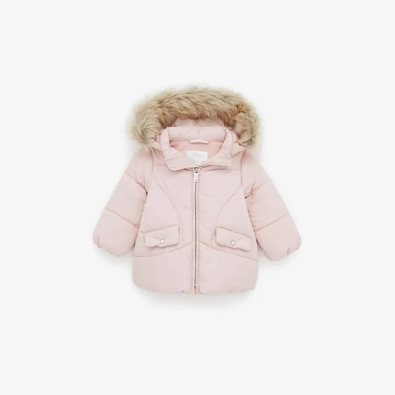 Insulated Blue Puffer Jacket For Kids 1