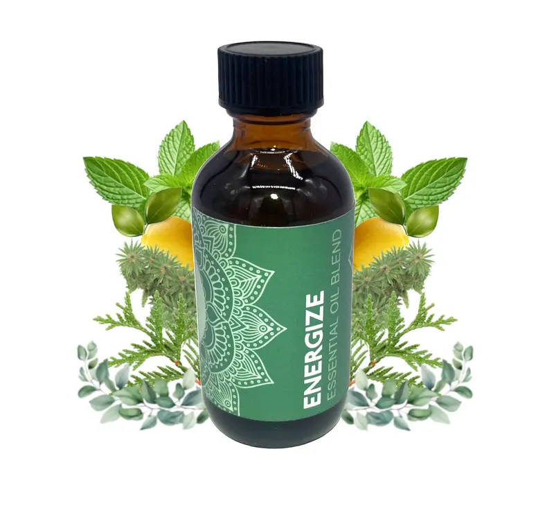 Invigorating Essential Oil Blend – Natural Energy Uplift Formula 1