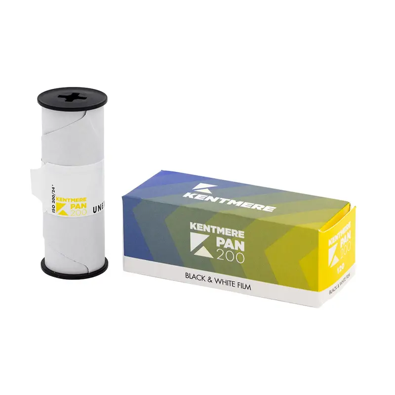 Kentmere Pan 200 Black-And-White 120 Medium Format Film — Single Roll 1