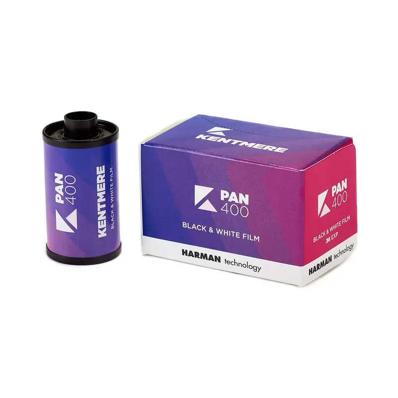Kentmere Pan 400 Black & White Film – 35Mm, 36 Shots Per Roll 1