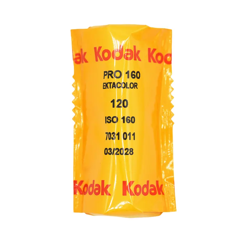 Kodak Ektacolor Pro 160 Color Negative Film – 120 Format, Single Roll 1