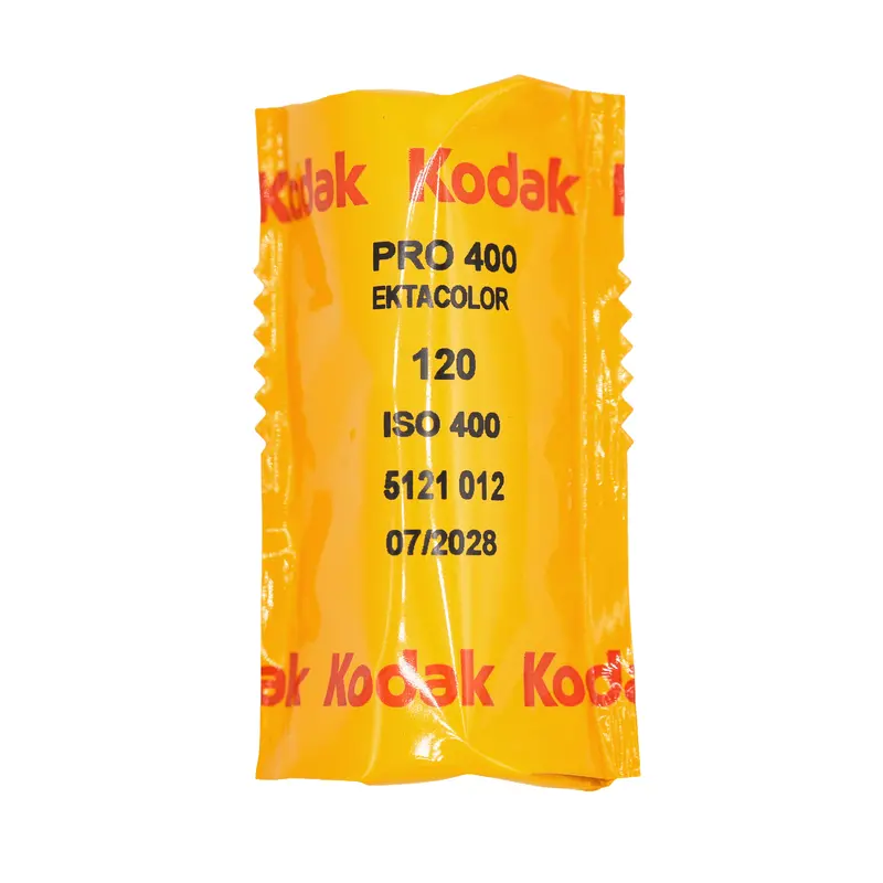 Kodak Ektacolor Pro 400 Color Negative Film – 120 Roll Format (Single) 1