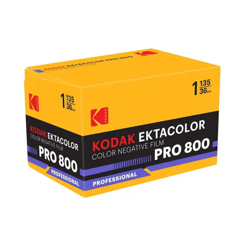 Kodak Ektacolor Pro 800 Color Negative Film – 35Mm, 36 Shots, Single Roll 1