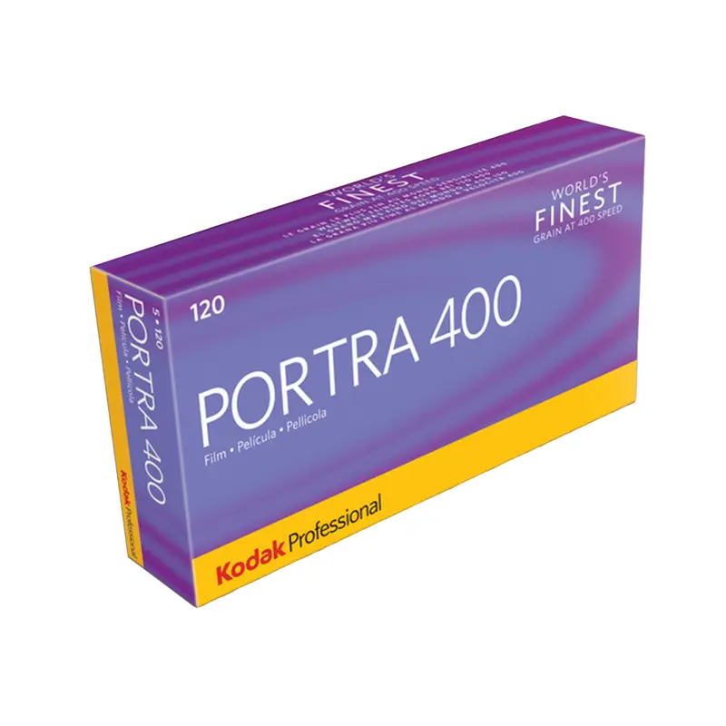 Kodak Portra 400 Color Negative 120 Film – 5-Roll Pack 1