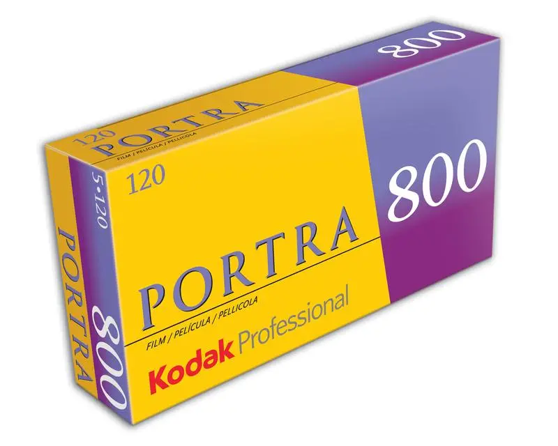 Kodak Portra 800 Color Negative 120 Film – 5-Roll Pack 1
