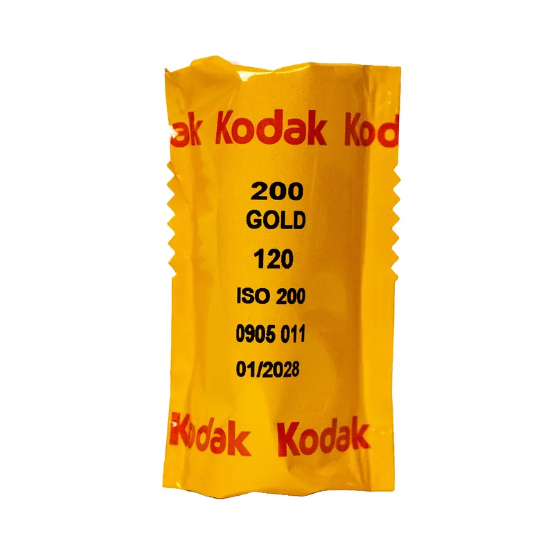 Kodak Professional Gold 200 Color Negative Film – 120 Format, Single Roll 1