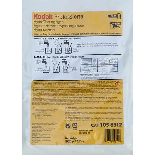 Kodak Professional Hypo Clearing Agent For Film & Paper Processing 1