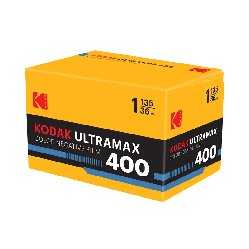 Kodak Ultramax 400 Color Negative Film — 35Mm, 36 Exposure Roll 1