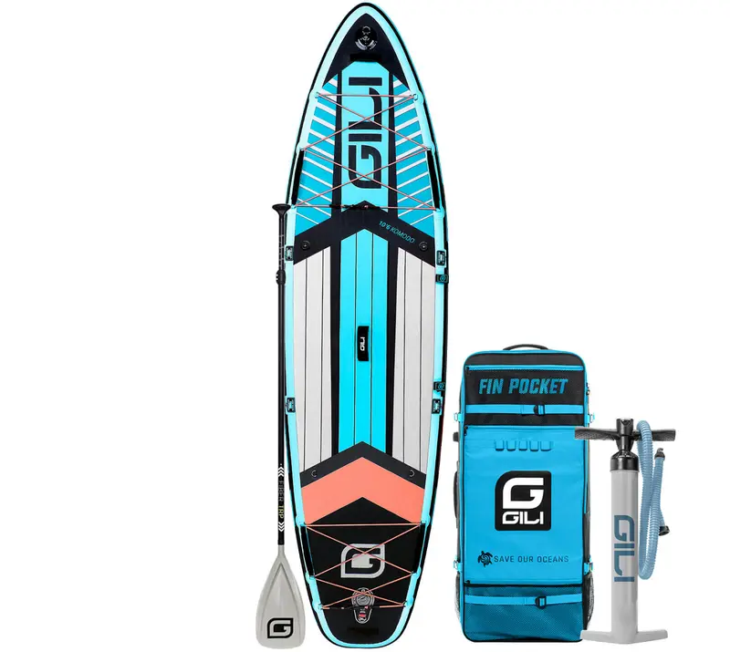 Komodo 10'6" Inflatable Stand-Up Paddle Board 1