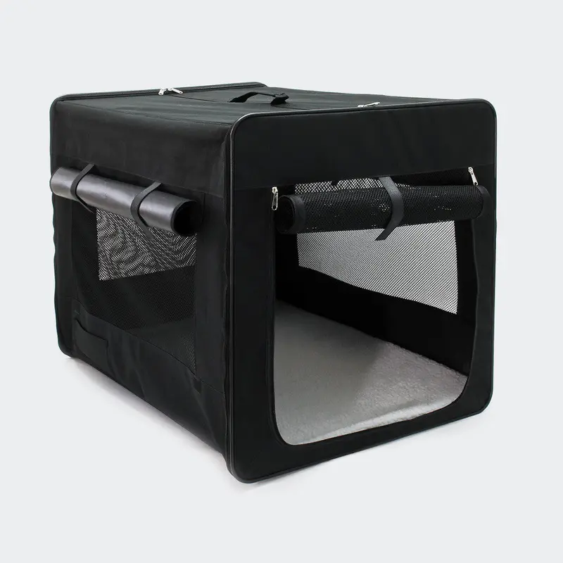 Large Dog Travel Crate – Sturdy Ventilated Carrier (76X56X61 Cm) 1