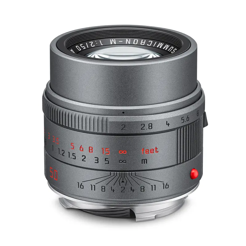 Leica Apo-Summicron-M 50Mm F/2 Asph. Prime Lens – Metal Gray Anodized 1