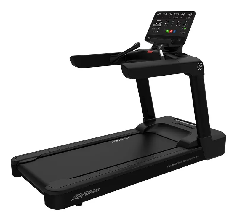 Life Fitness Club Series+ Treadmill With Sl Console – Matte Black 1