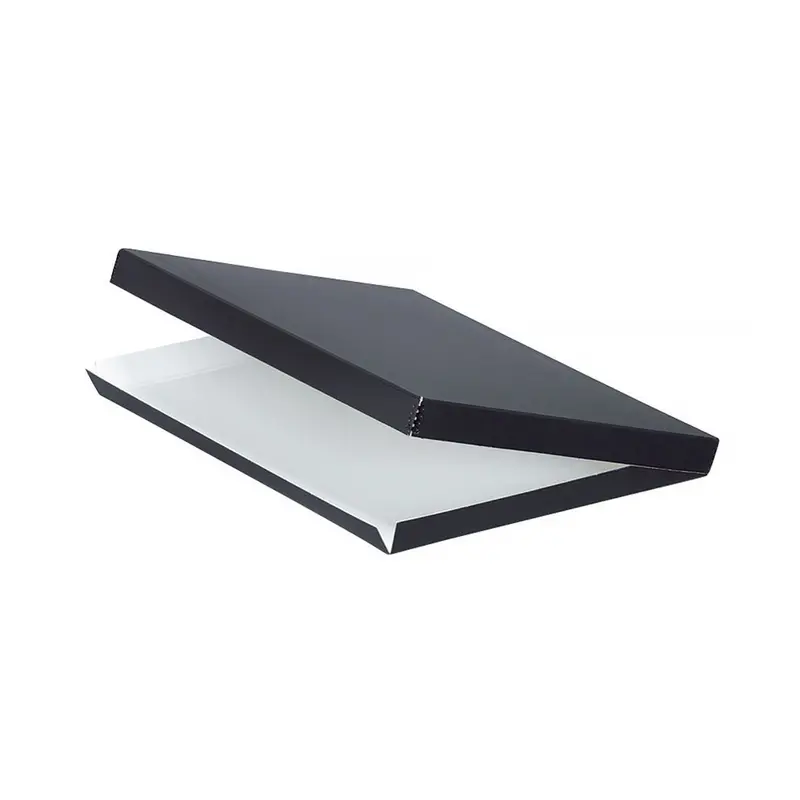 Lineco Archival Drop-Front Storage Box – Black, 17″ × 22″ × 1.5″ 1