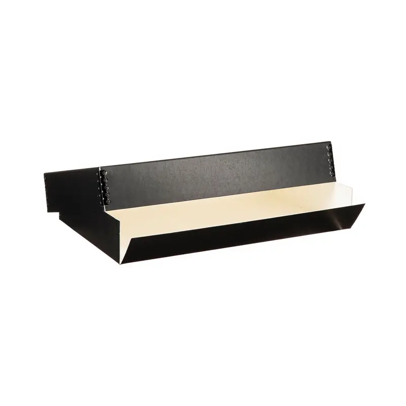 Lineco Black Archival Drop-Front Box – 11″ × 17″ × 3″ 1
