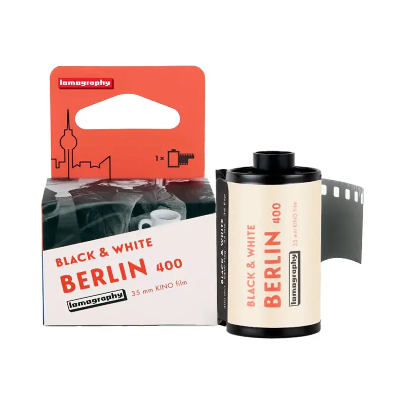 Lomography Berlin Kino B&W 400 Film – 35Mm, 36 Exposure Roll 1