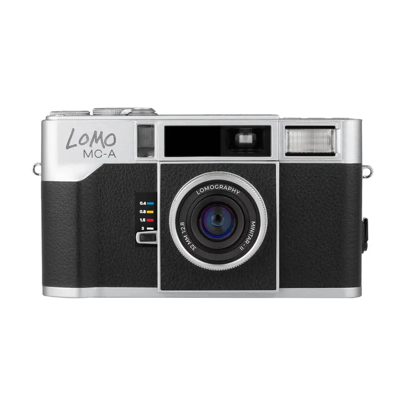 Lomography Lomo Lc-A 35Mm Film Camera – Retro-Style Silver Edition 1