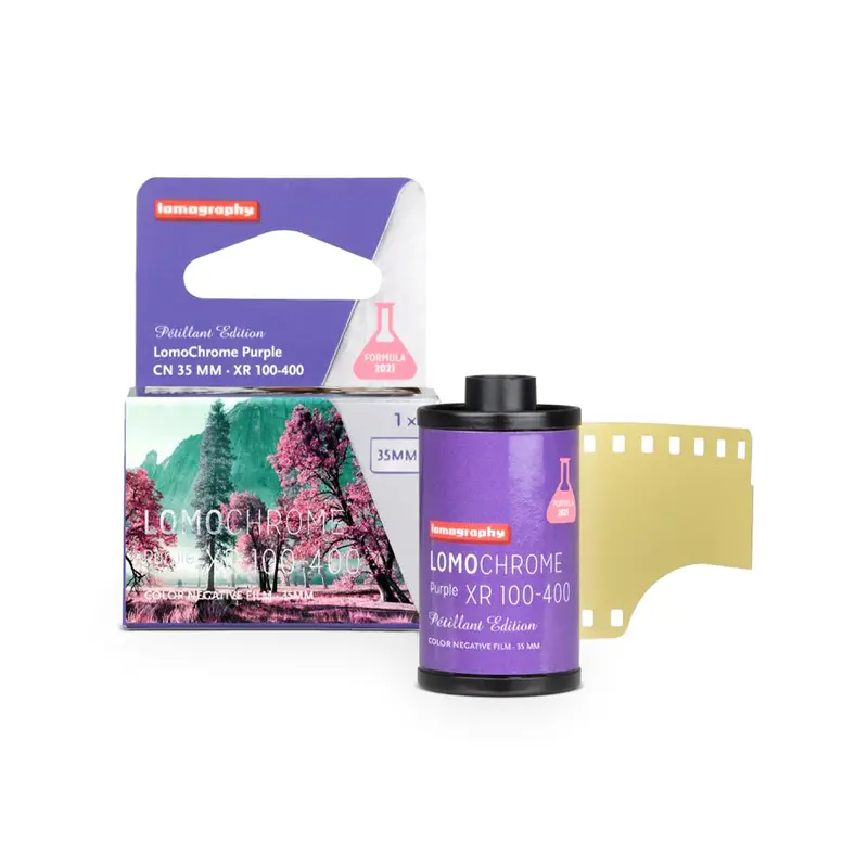 Lomography Lomochrome Purple Pétillant 100–400 Color Negative Film – 35Mm, 36 Frames 1