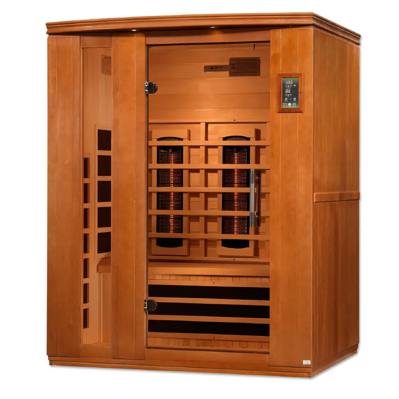 Lugano Full-Spectrum Far-Infrared Sauna With Hemlock Construction 1
