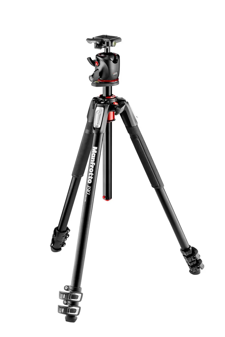 Manfrotto Mk190Xpro3-Bhq2 Aluminum Tripod Kit With Xpro Ball Head 1