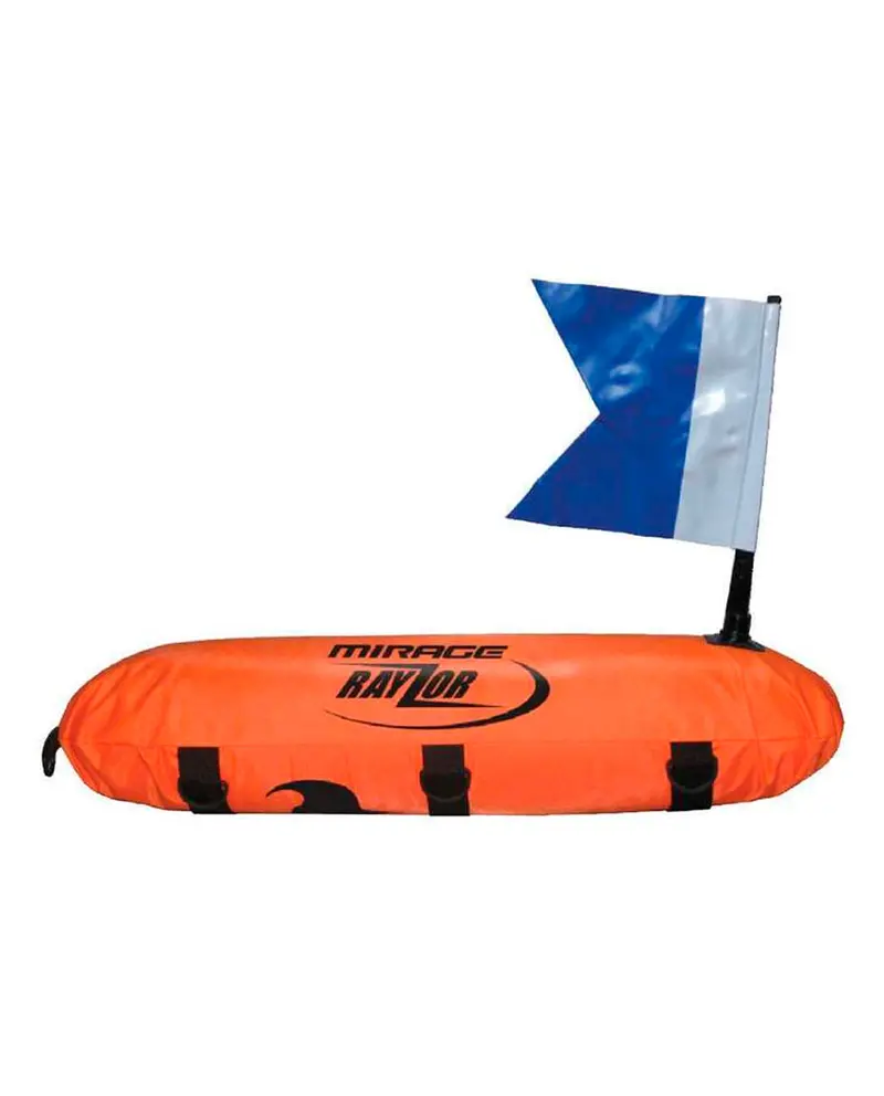 Mirage Inflatable Dive Torpedo Float With Flag & Buoy 1