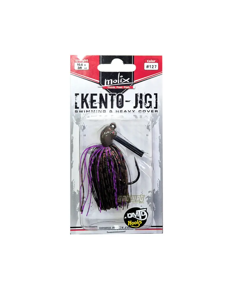 Molix Kento Jig – 10.5G Precision-Crafted Metal Jig For Deep Structure Fishing 6