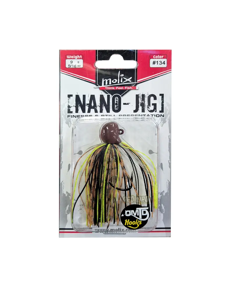 Molix Nano Jig – 5G Ultra-Compact Metal Jig For Subtle, Shallow-Water Action
