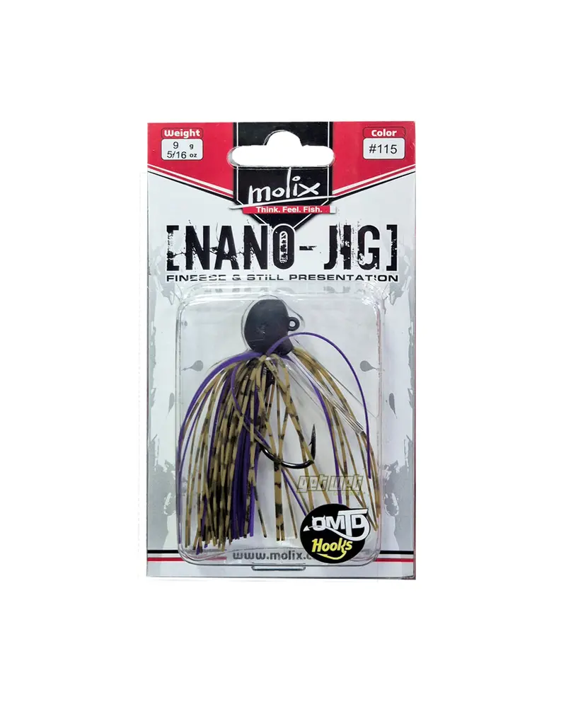 Molix Nano Jig – 9G Balanced Metal Jig For Mid-Depth Versatility 4