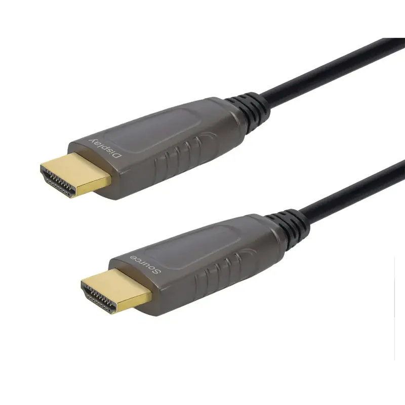Monoprice 8K Ultra High-Speed Fiber Optic Hdmi Cable – 24 Feet, Certified Black 1