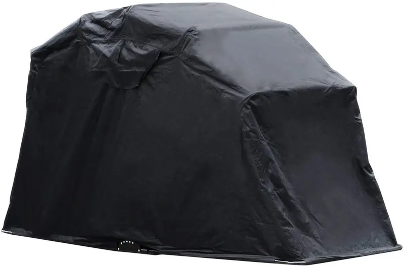 Motorcycle Garage Shelter — 270 × 105 × 155 Cm Weatherproof Cover And Storage Unit 1