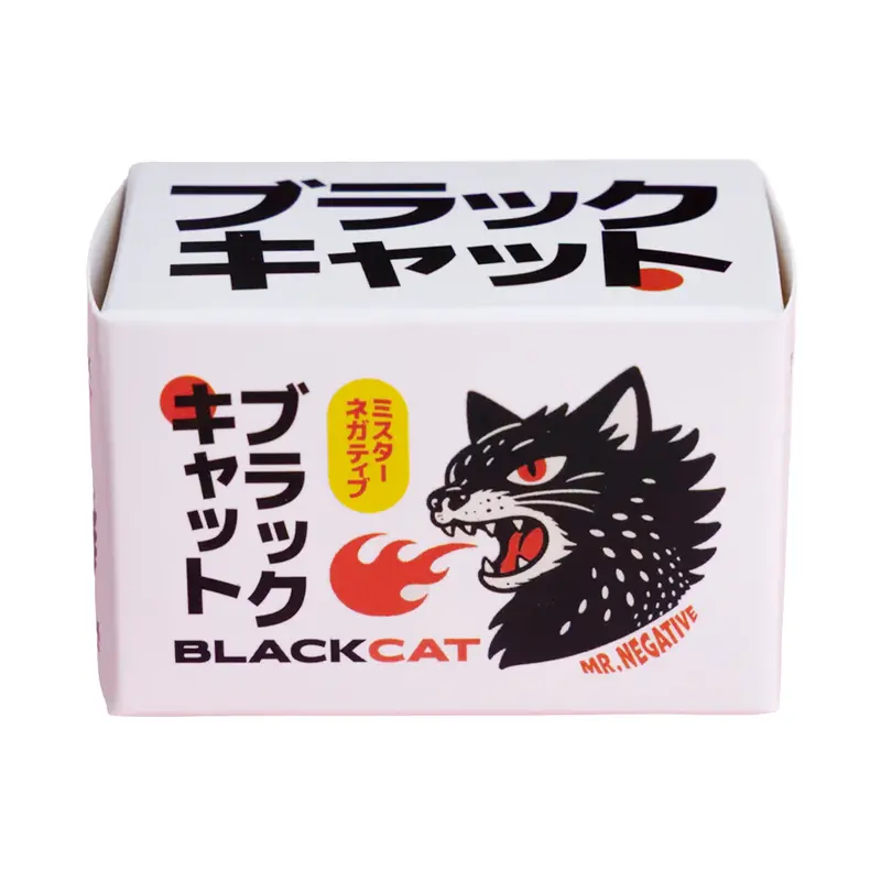 Mr. Negative Black Cat (Shibuya Series) 35Mm B&W Film – Iso 400, 36 Exposures 1
