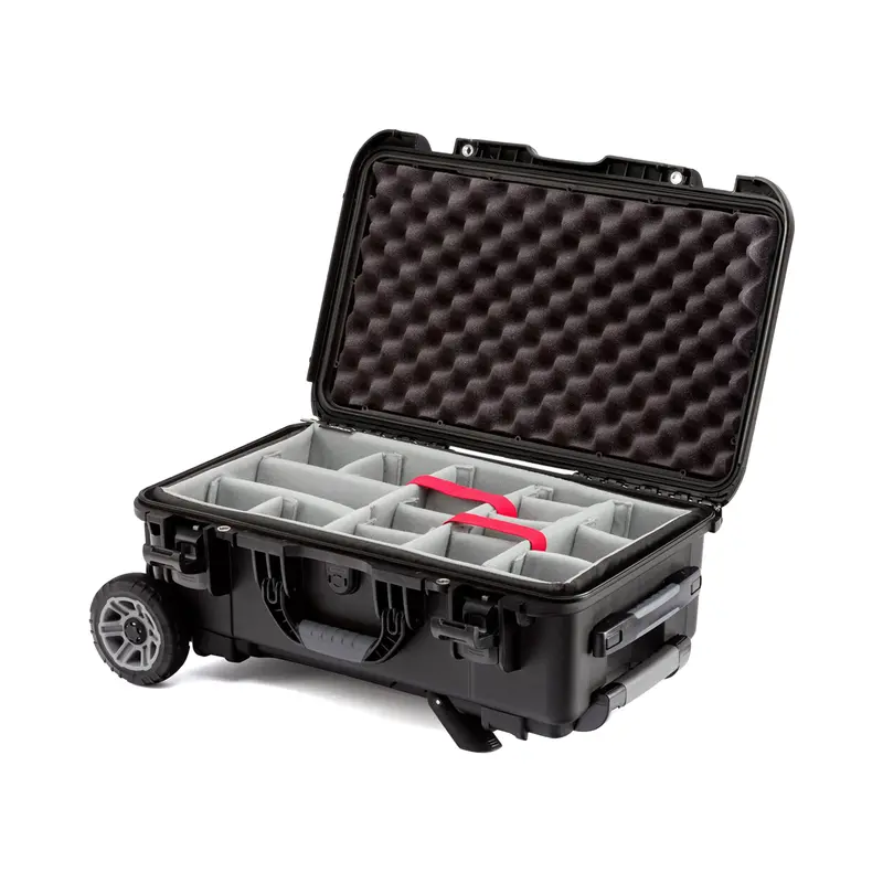 Nanuk 935 Heavy-Duty Wheeled Equipment Case With Custom Foam & Dividers – Black 1