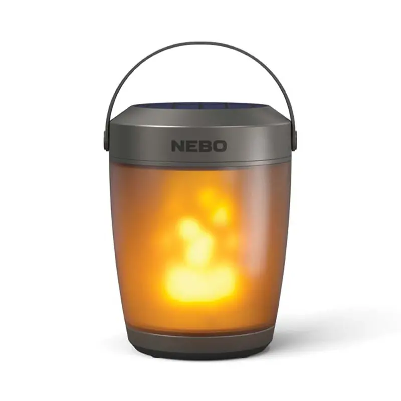 Nebo Solar-Powered Lantern – Rechargeable, Collapsible Outdoor Light 1