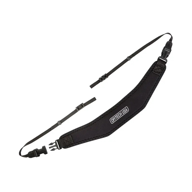 Op/Tech Adjustable Utility Strap With 3/8" Webbing Loops & Quick-Release Connectors – Black 1