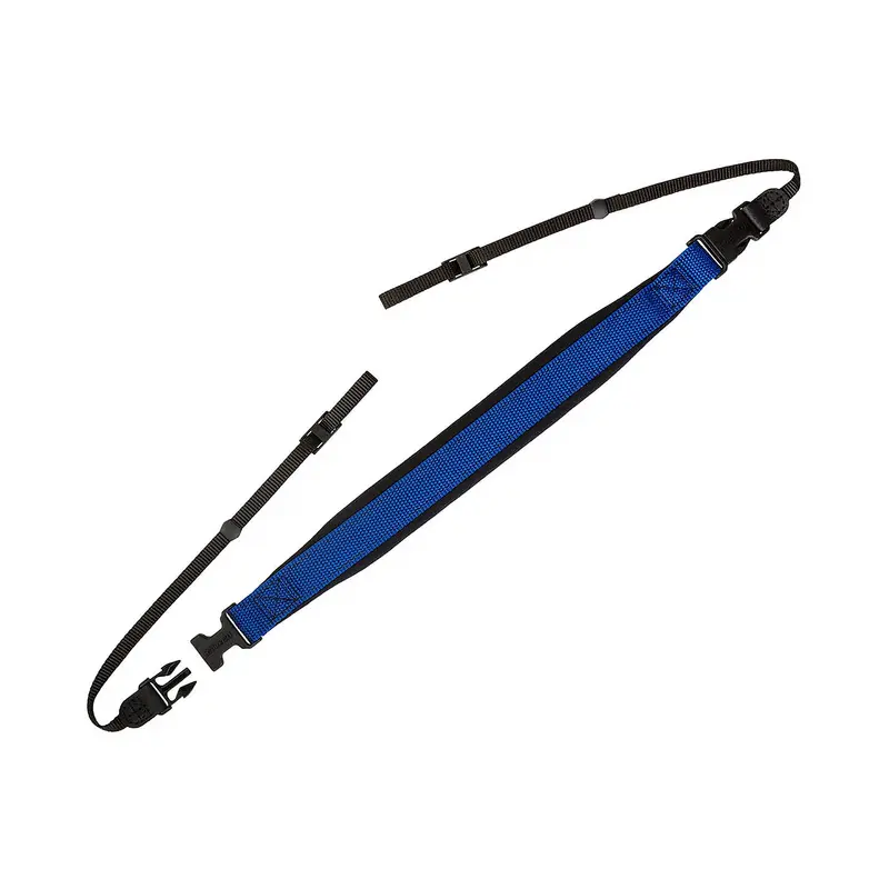 Op/Tech Envy Adjustable Neck/Shoulder Strap – 26–52", Royal Blue With 3/8" Connector 1