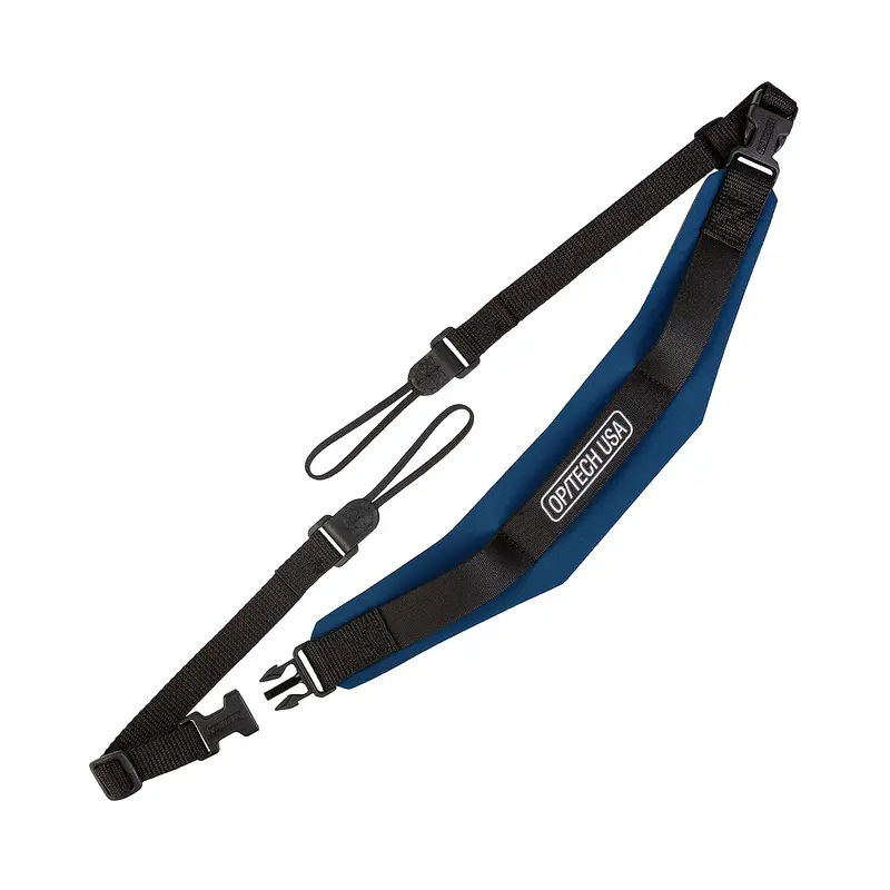 Op/Tech Pro Loop Camera Strap With 1/4-Inch Connectors (37–43 Inches) – Navy 1