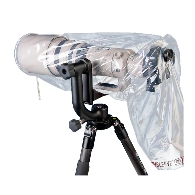 Op/Tech Small Rainsleeve Clear Weather Cover For Cameras (2-Pack) 1