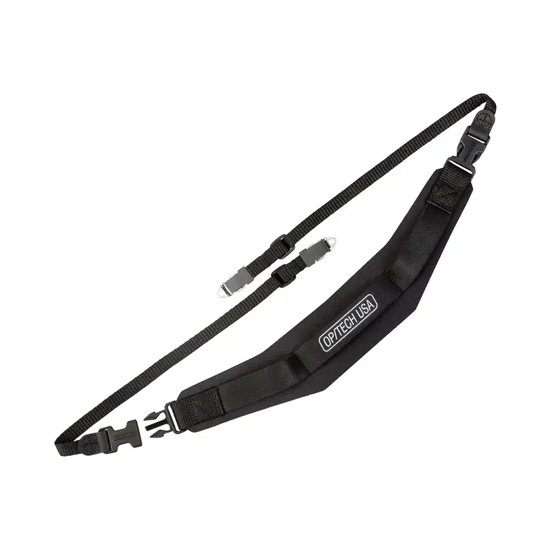 Op/Tech Super Pro Strap (Version B) With Reinforced Connectors – Black, 36–45" 1