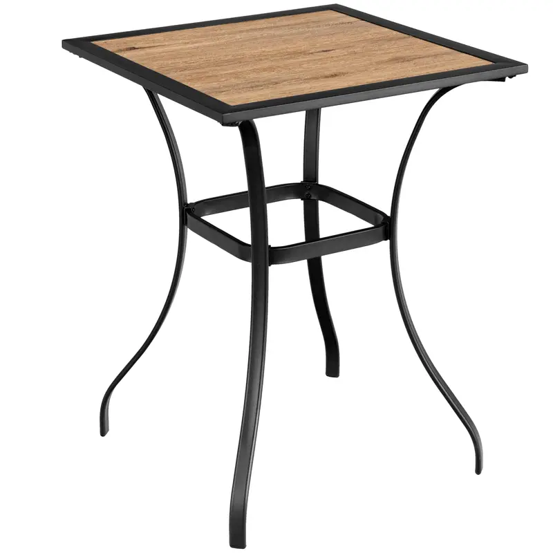 Outdoor Square Bistro Bar Table For Patio Use 1