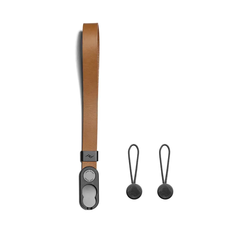 Peak Design Cuff Leather Wrist Strap For Cameras – Tan 1