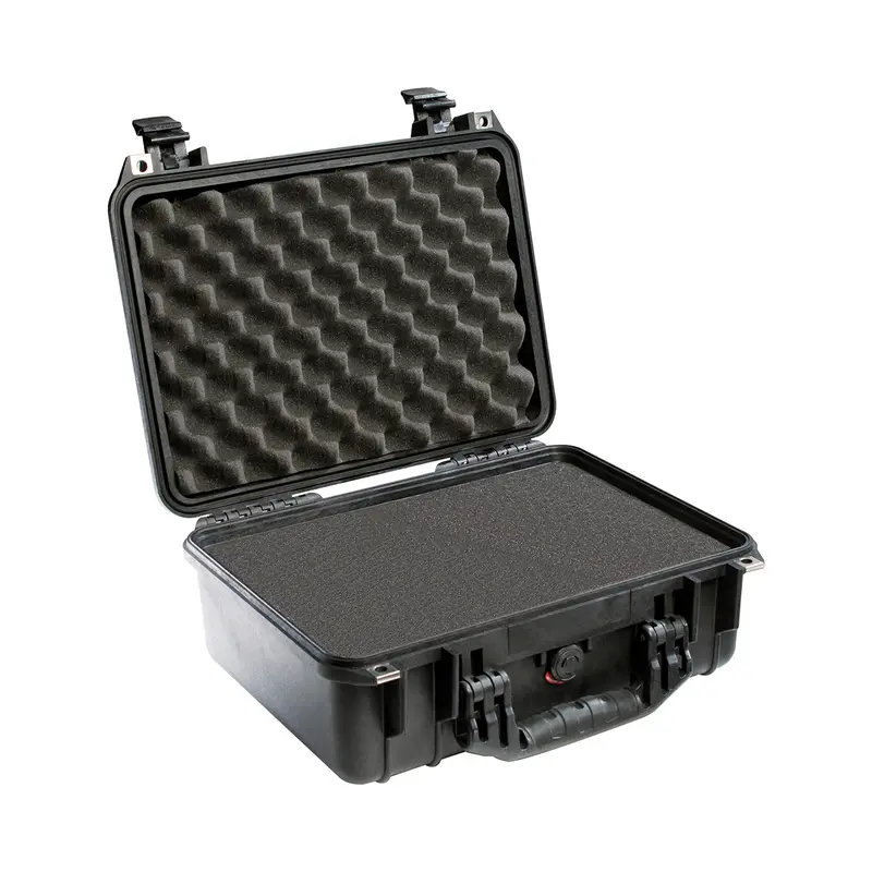 Pelican 1450 Heavy-Duty Waterproof Protective Case With Customizable Pick-N-Pluck Foam – Black 1