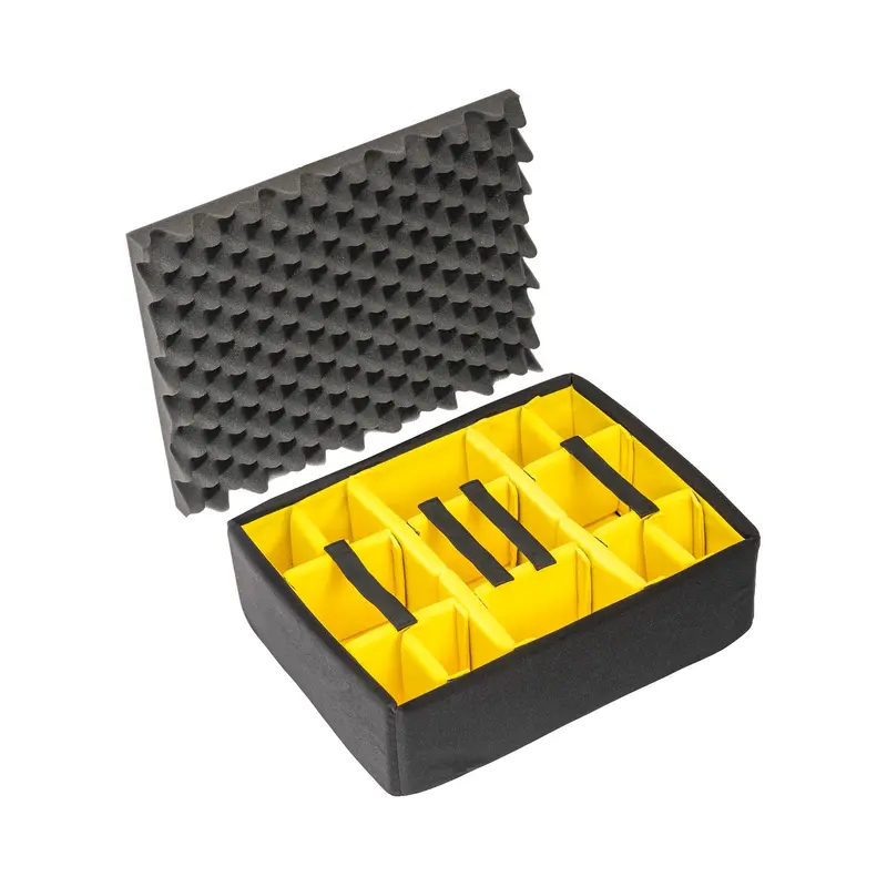 Pelican 1555 Adjustable Padded Divider Kit For Modular Case Organization 1