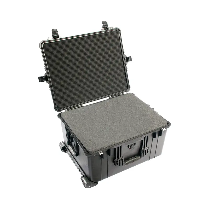 Pelican 1620 Rugged Protector Case – Black With Pick-N-Pluck And Lid Foam 1