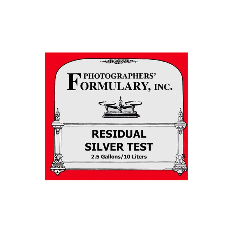 Photographers' Formulary Residual Silver Test Kit – Makes 2.5 Gallons (10 Liters) 1