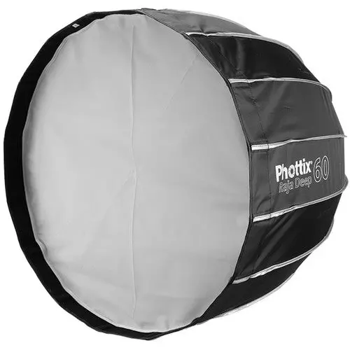 Phottix Raja 24″ Deep Parabolic Softbox For Controlled, Wrapping Light 1