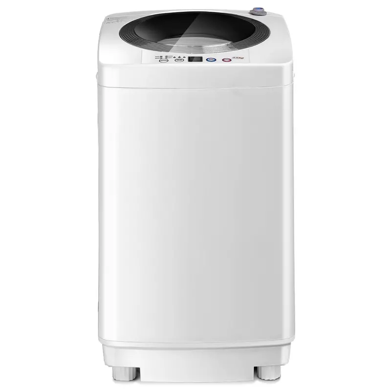 Portable 8 Lb Full-Automatic Compact Washer – Space-Efficient Laundry 1