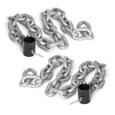 Power Weight Lifting Chains – Pair For Progressive Resistance Training 1