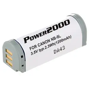Power2000 Replacement Nb-9L Battery For Canon Cameras 1