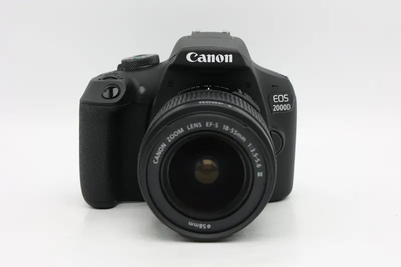 Pre-Owned Canon Eos 2000D Dslr Camera Kit – Excellent Condition Entry-Level Aps-C Bundle With Ef-S 18–55Mm Lens 1